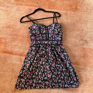 Floral skater dress